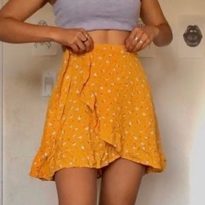 Vintage Yellow Skirt